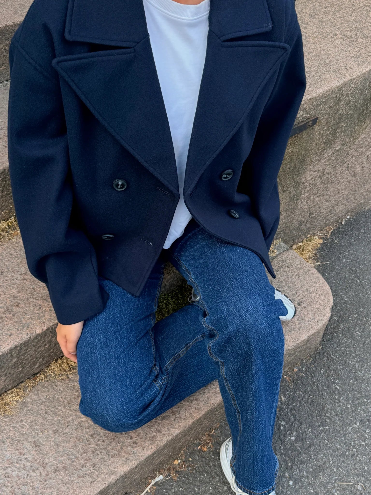 VMVINCELINE Jacket - Navy Blazer
